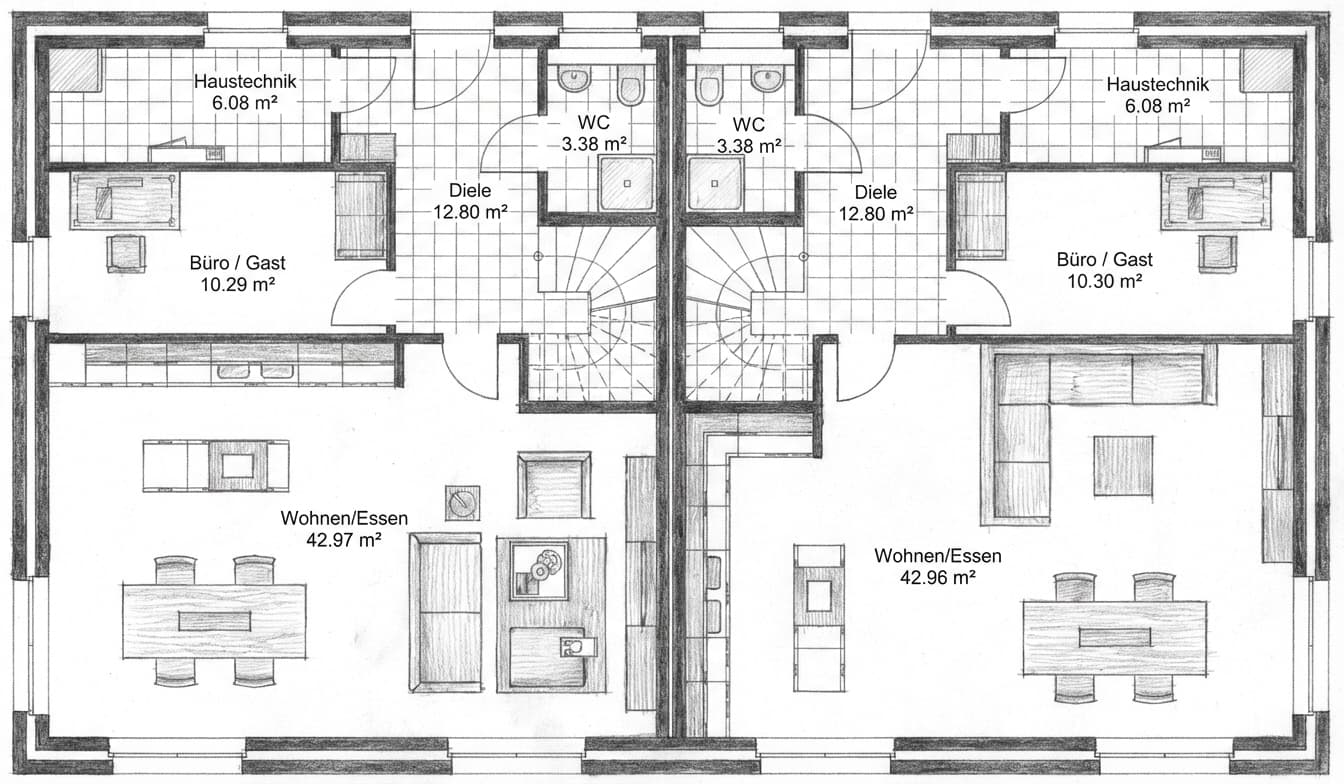 Grundriss Erdgeschoss