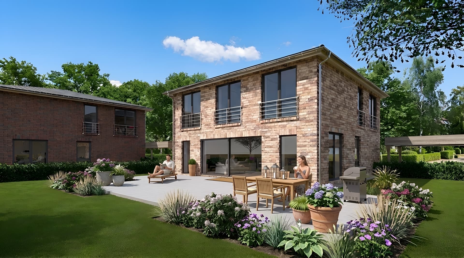 Gartenansicht Teilfläche 1