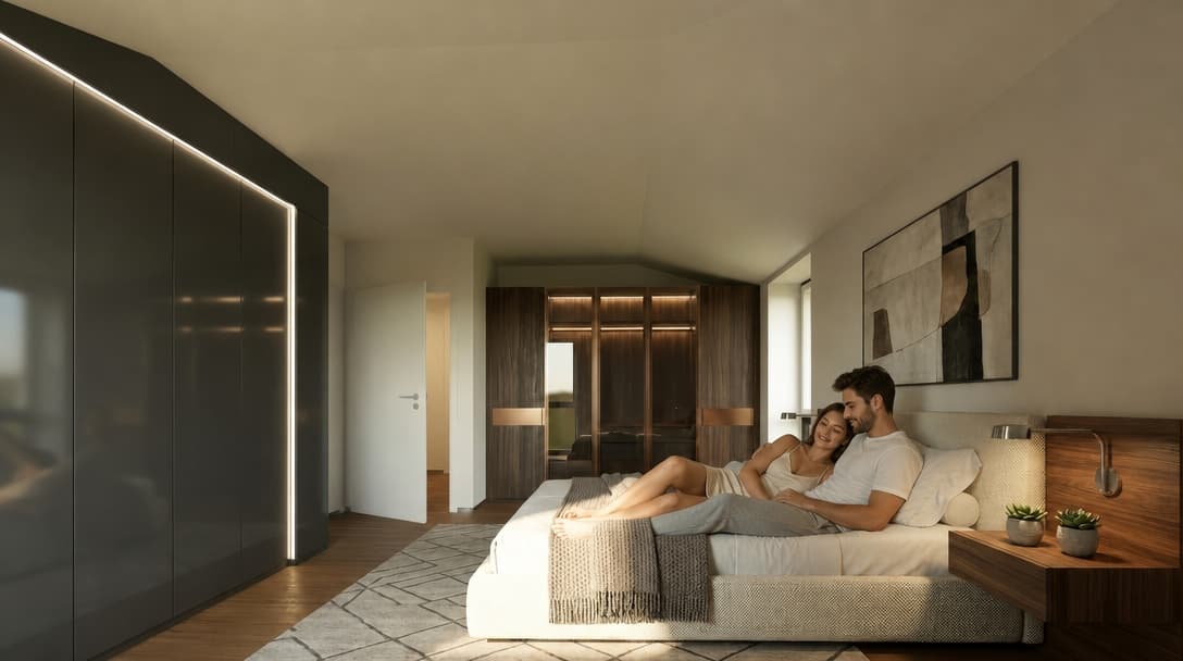 Visualisierung Schlafzimmer