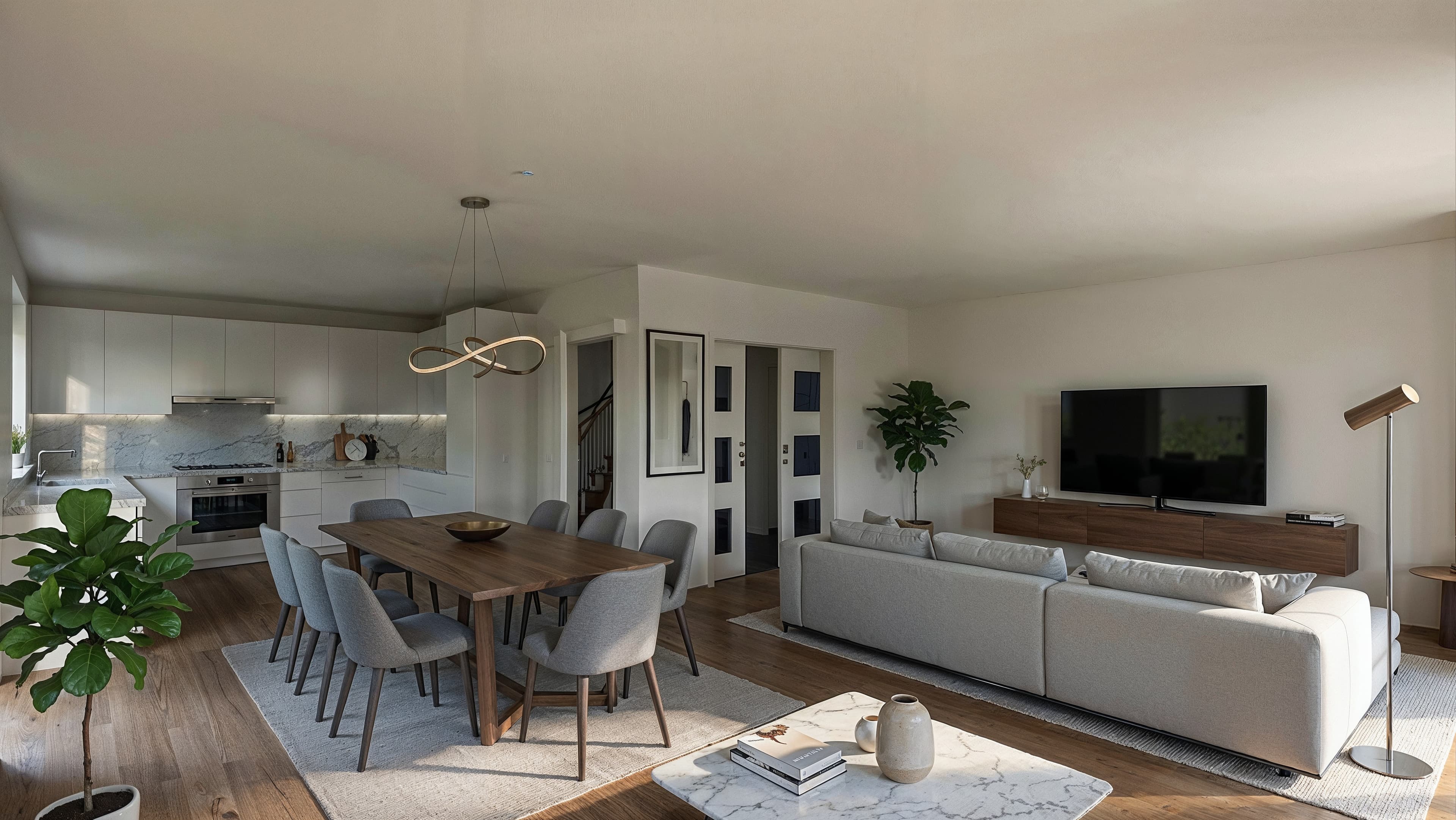 Visualisierung Wohnzimmer