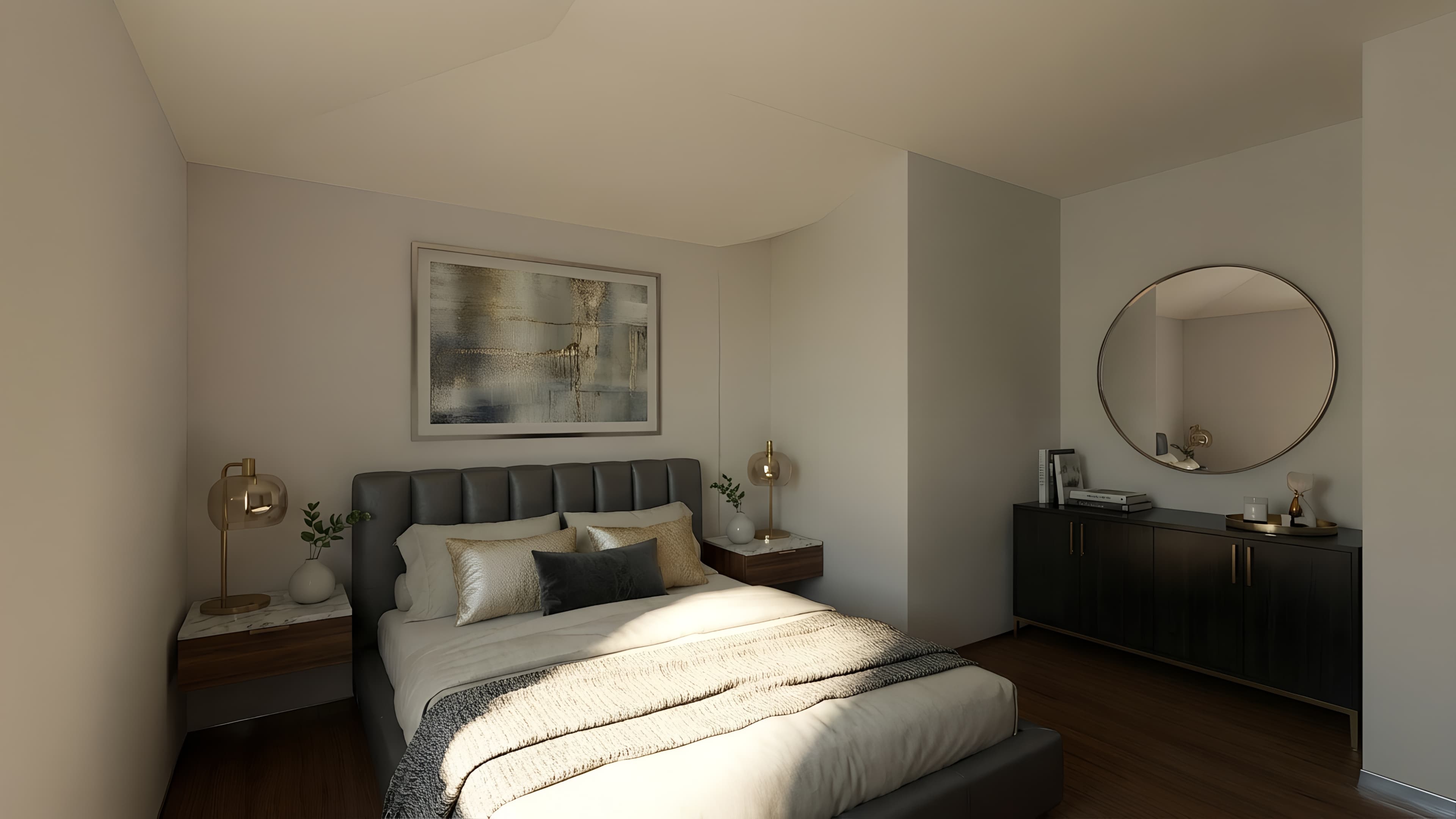 Visualisierung Schlafzimmer